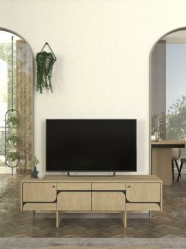 Dekorister Lava Tv Sehpası Rota - Antresit 150cm