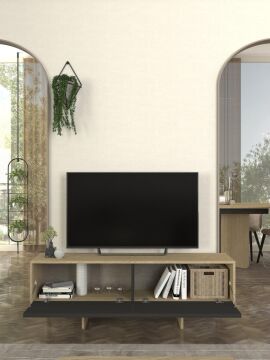 Dekorister Lava Tv Sehpası Rota - Antresit 150cm