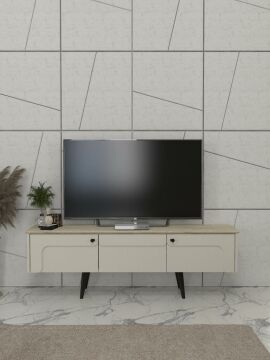 Dekorister Sevilla Tv Sehpası Kumtaşı - Traverten 150cm