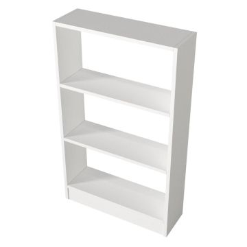 Dekorister Cella 3 Raflı Kitaplık Beyaz