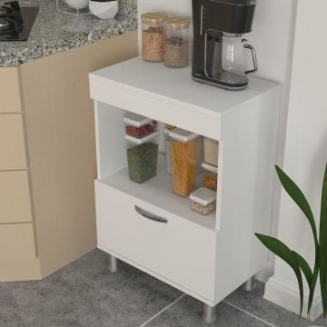 Dekorister Merkür Mutfak Dolabı Beyaz