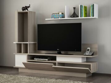 Dekorister Como Tv Ünitesi Beyaz-Cordoba
