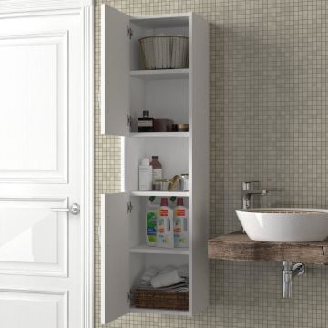 Dekorister 2 Kapaklı Asma Banyo Dolap
