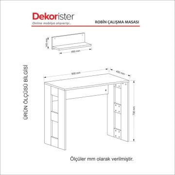 Dekorister Robin Çalışma Masası