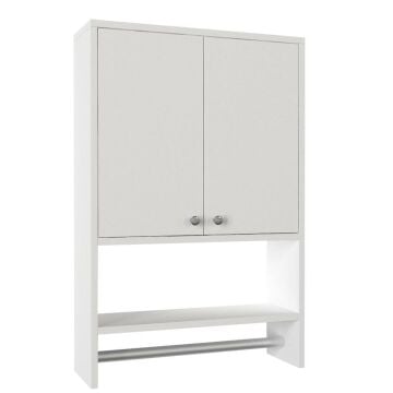 Dekorister Vira Banyo Dolabı Beyaz