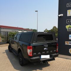 Alu-Cab Kanopi Explorer Ford Ranger Siyah / Çeta AC-C-D-FR12-E-BT