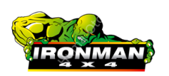 Ironman 4x4 Sticker 15 cm