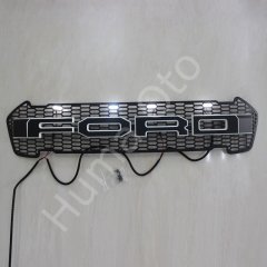 Ford Ranger Raptor Ön Panjur Siyah Beyaz LED