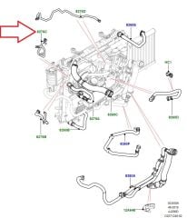 LR081658 Radyatör Hortumu Range Rover Discovery