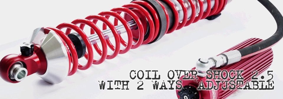 2.5 İki Yönde Ayarlı CoilOver 10 inch Amortisör COB-ARC-28-10