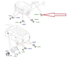 LR131930 Derin Sudan Geçiş Sensörü Defender