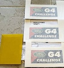 G4 Challenge Logo Sticker HLD501083EMC