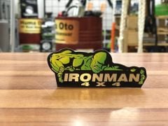 Ironman 4x4 Tampon Plakası Logo