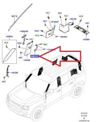 LR131990 Arka Biniş Destek Tutunma Kolu Defender