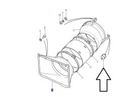 Otokar Defender 2.5 Fan Davlumbazı Esnek Takozu ETC4993-L