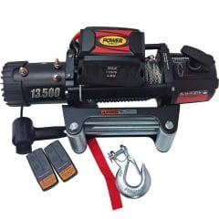 13500 LB 24 Volt Çelik Halatlı Power Vinç