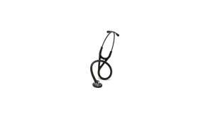 ɣ  2176 3M™ Littmann® Master Kardiyoloji™ Steteskop Mat Yüzey Dinleme Çanı, Siyah Hortum