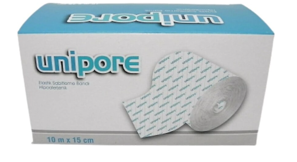 Unipore Hipoalerjenik Esnek Tıbbi Fix Flaster 15CM*10