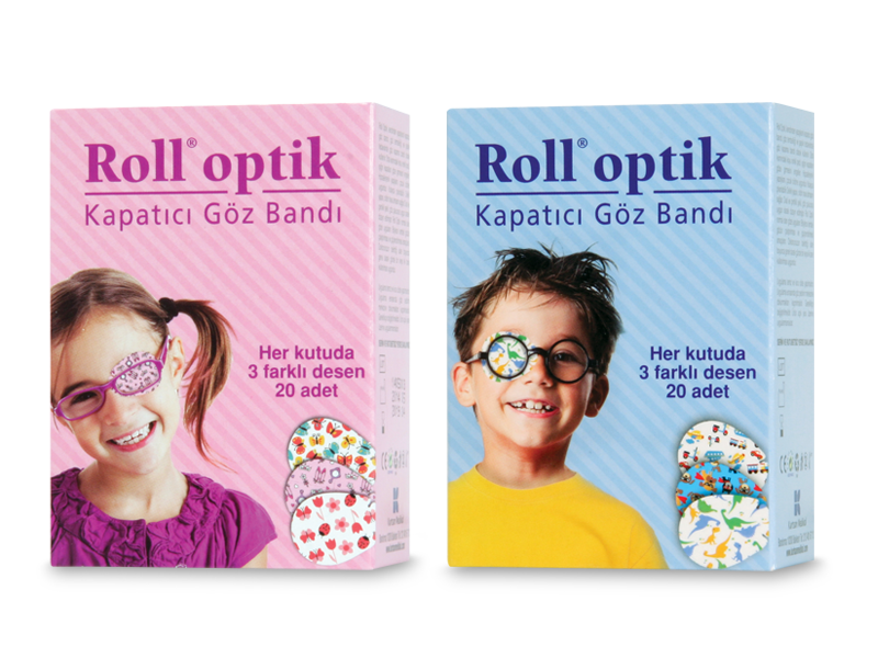 Göz Kapama Bandı (100 lük Kutu) Roll Optik