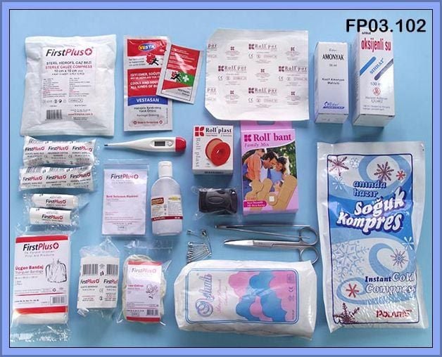 İlk Yardım Çantası Plastik Ekstra Model