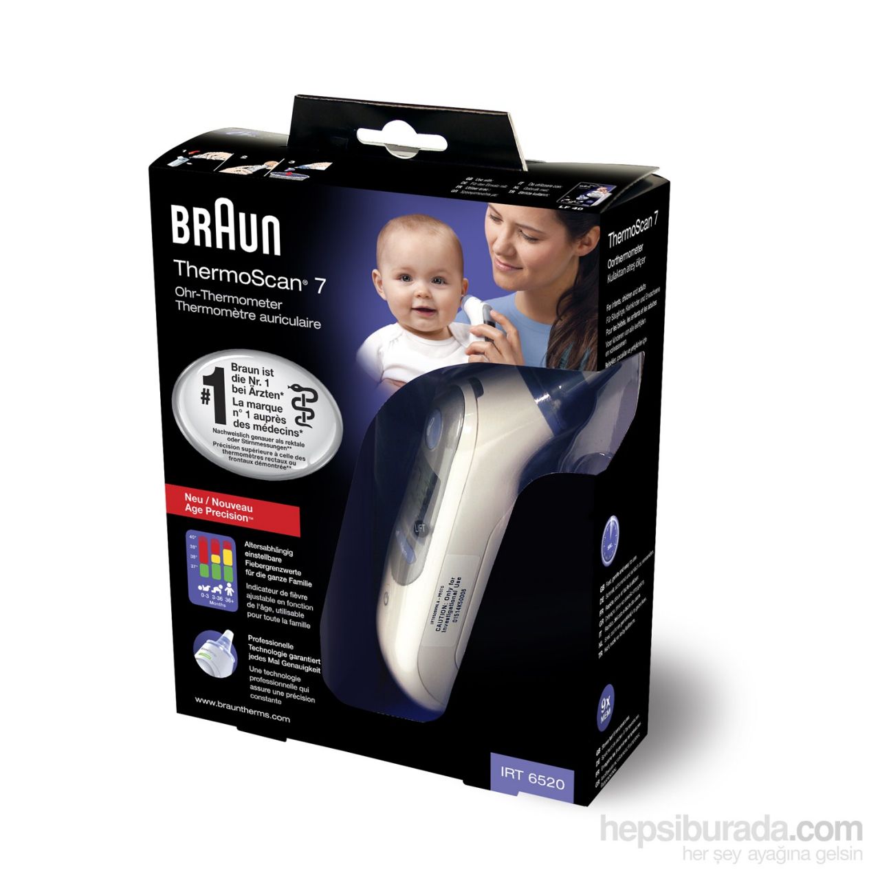Kulaktan Ateş Ölçer Braun 6520