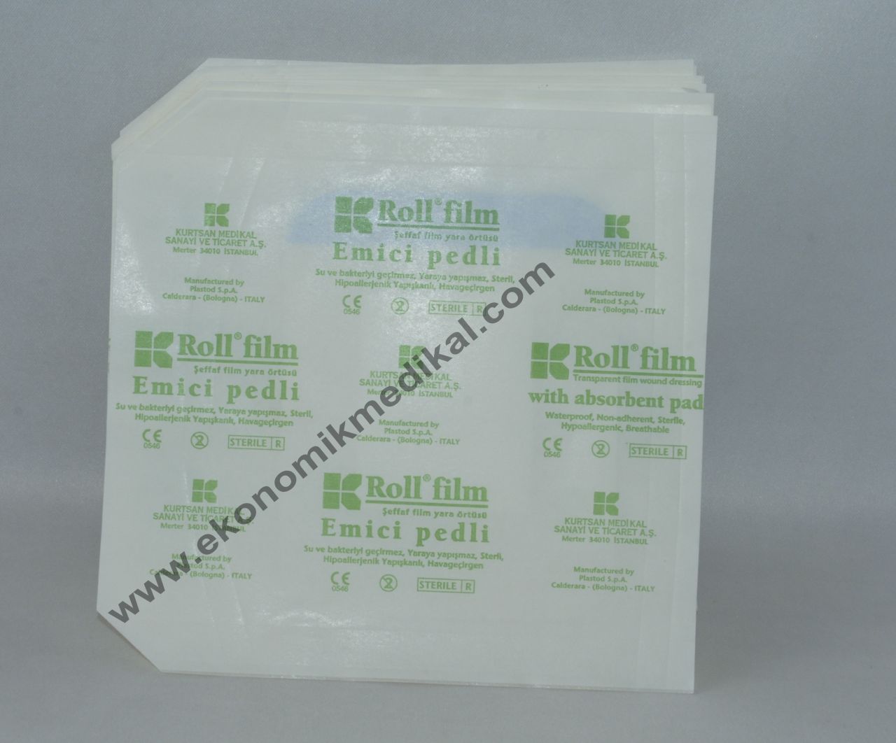 Roll Film Pedli Şeffaf Yara Örtüsü ( 8x15 cm ) (ADET)