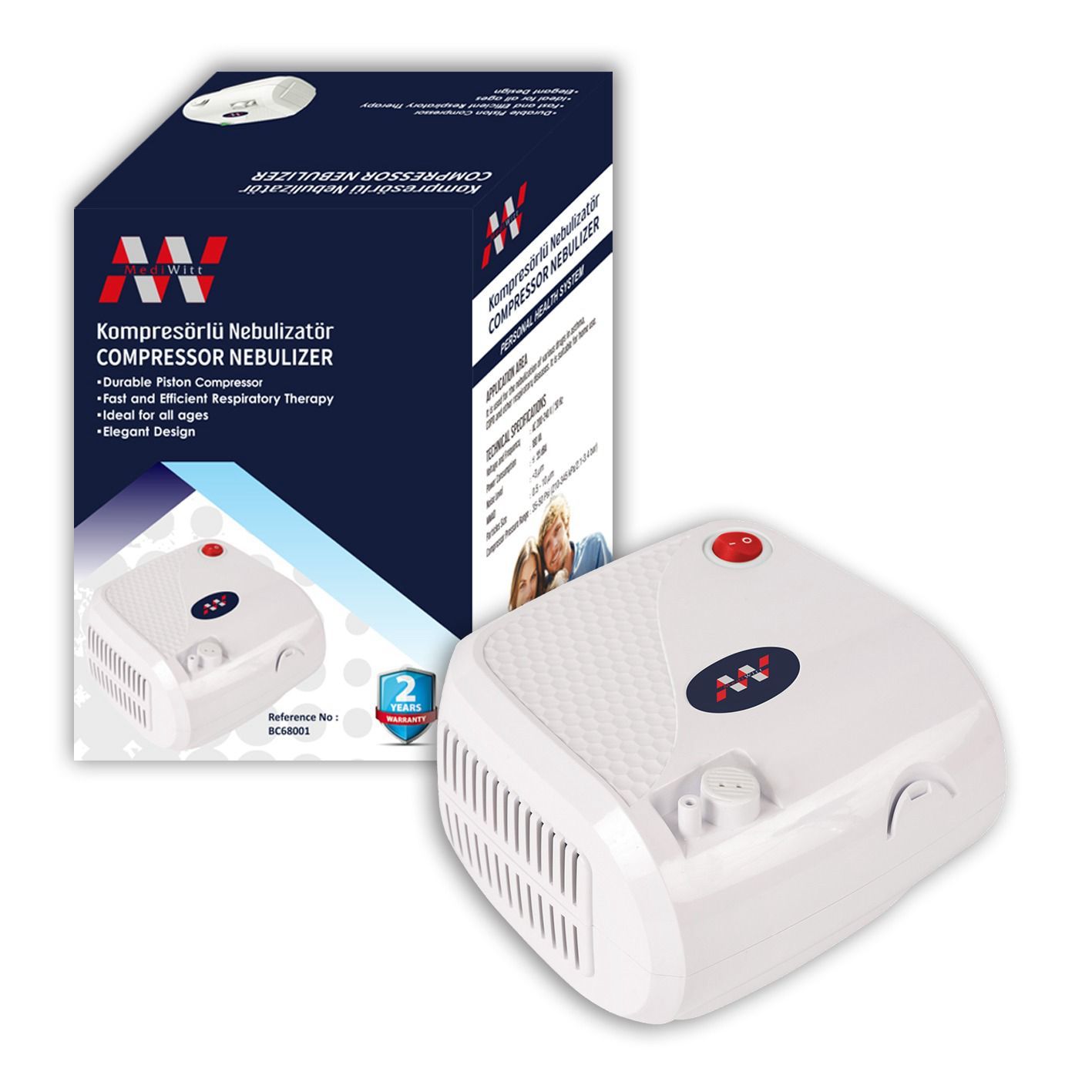 MediWitt Nebulizatör cihazı Kompakt Model