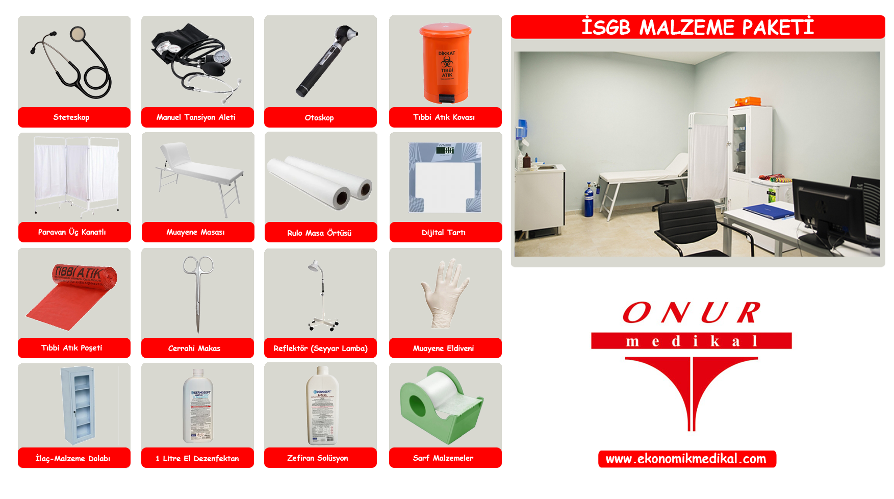 İSGB Malzeme Paketi