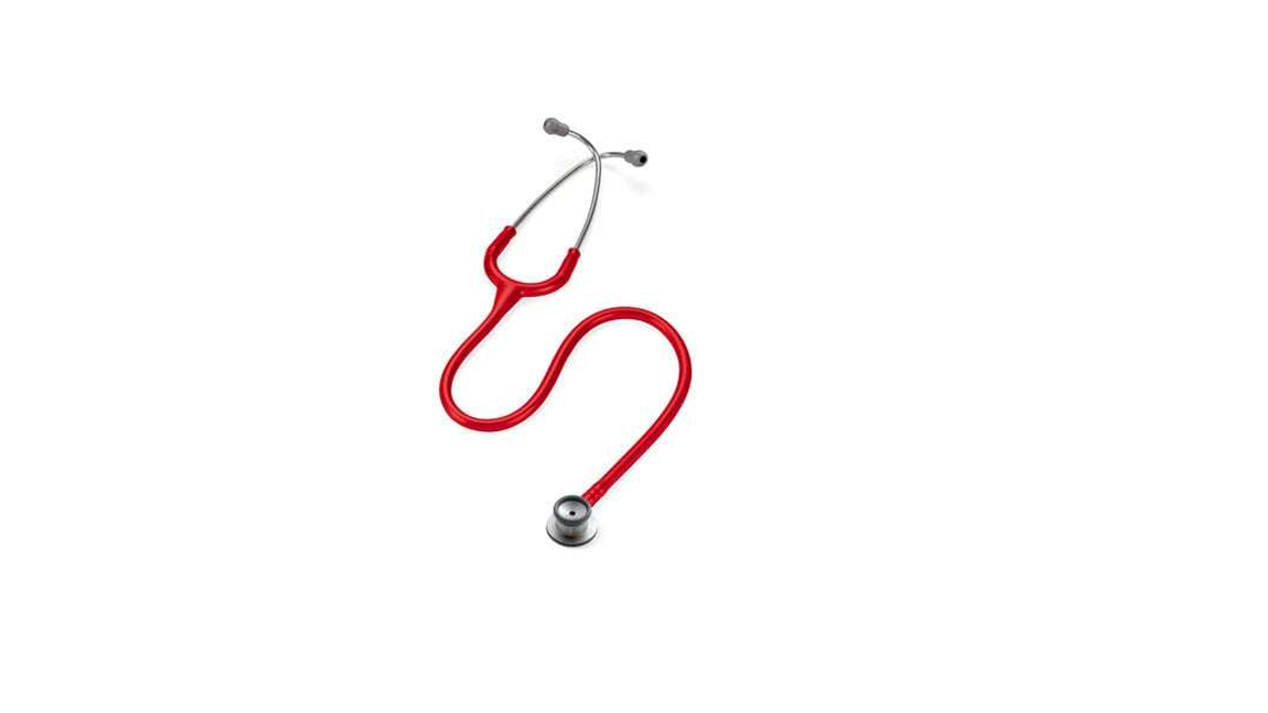 ɣ 2113R 3M™ Littmann® Classic II Pediatrik Steteskop 28 inç, Kırmızı Hortum