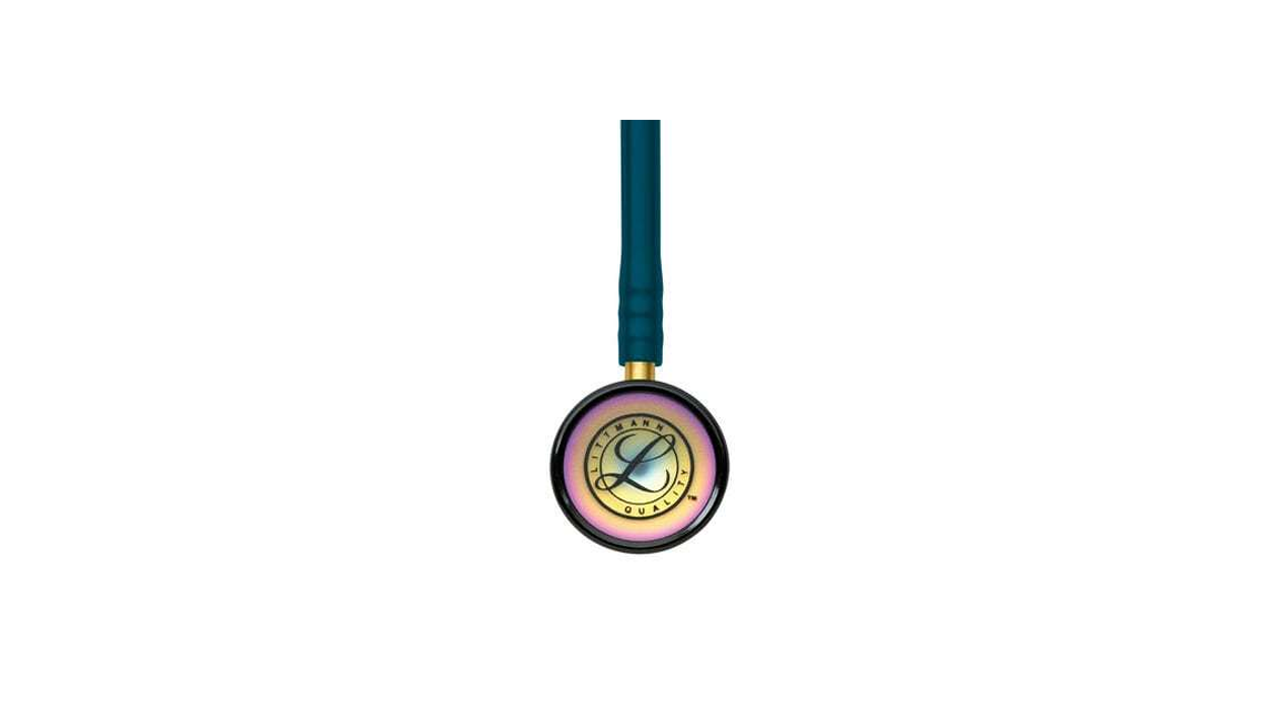 ɣ 2153 3M™ Littmann® Classic II Pediatrik Steteskop Gökkuşağı Yüzey Dinleme Çanı, Karayip
