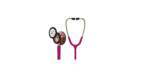 ɣ 5806 3M™ Littmann® Classic III™ Steteskop Gökkuşağı Yüzey Dinleme Çanı, Fuşya Hortum