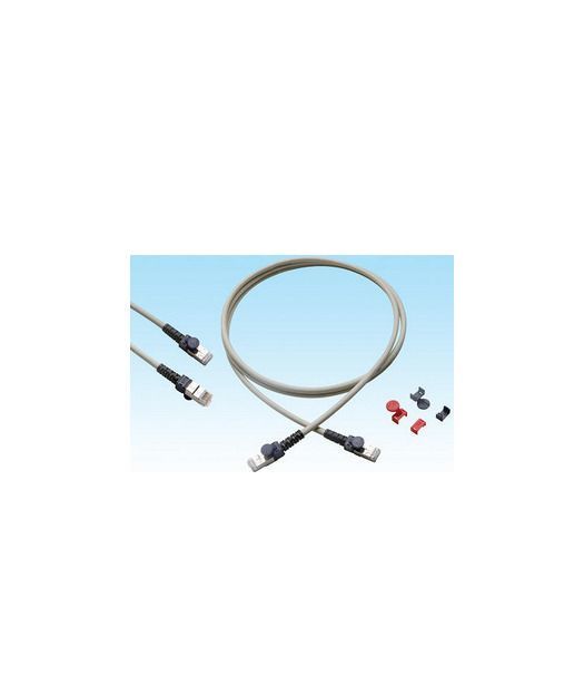 Cat6A S/FTP Patch Cord LSOH 3m Gri