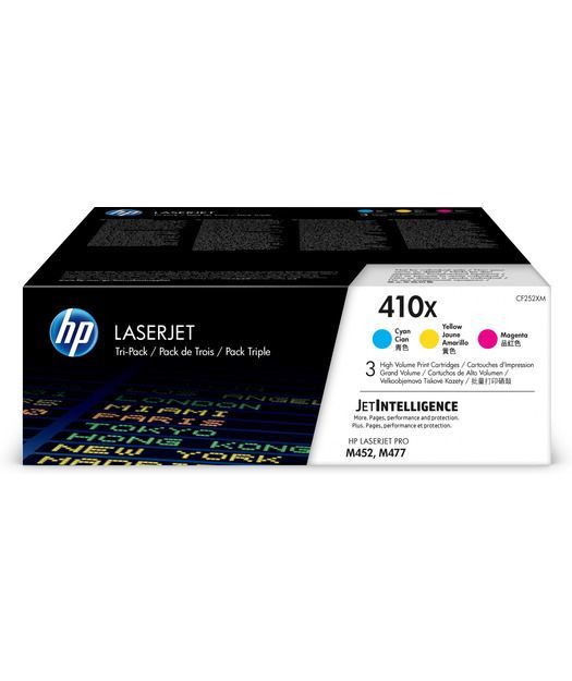 HP CF252XM Yüksek Kapasiteli CMY Toner Kartuş (410X)