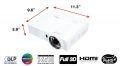 Optoma GT760 Full 3D Projeksiyon