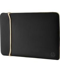 HP 15,6'' Neopren Ters Çevrilebilir Kılıf Siyah/Altın- 2UF60AA