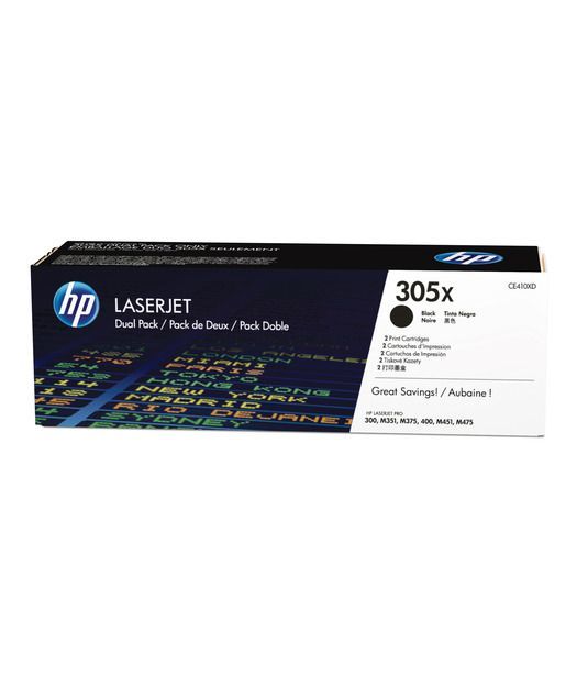 HP CE410XD Siyah Toner Kartuş (305X)