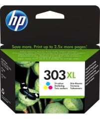 HP T6N03AE High Yield Tri-color Ink Kartuş  (303XL)