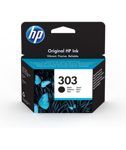 HP T6N02AE Black Ink Kartuş (303)
