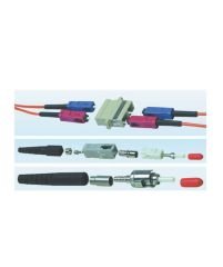 HCS LC Duplex Plastik Adaptor Bej MM