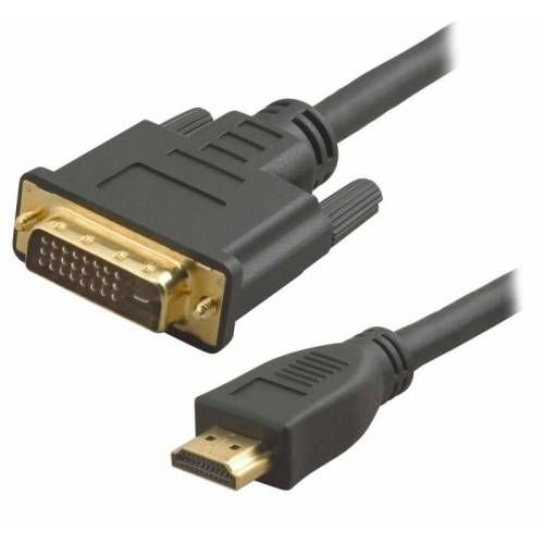 HDMI-DVI KABLO 24+1P ERKEK ALTIN UÇ