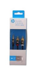 HP Pro AUX 3.5mm to 2RCA Cable SLV 1.5m