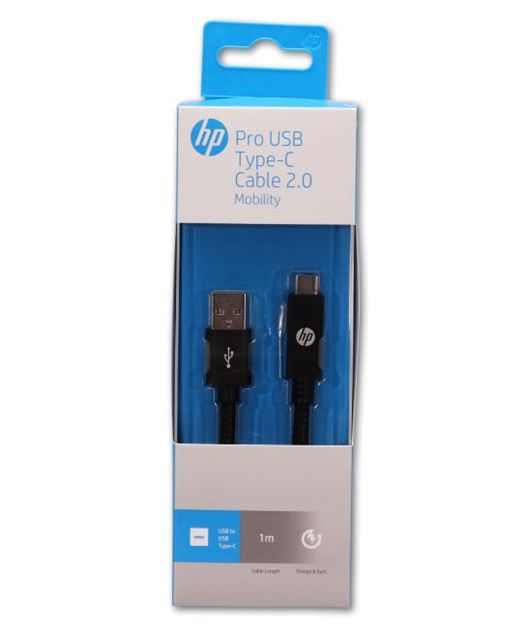 HP Pro USB Type-C Cable 2.0  BLK 1.0m