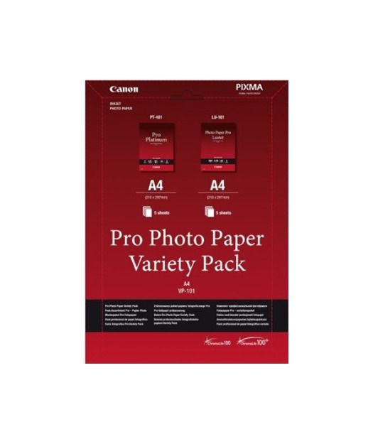 Canon  IJ Pro Photo Paper Variety Pack A4 VP-101