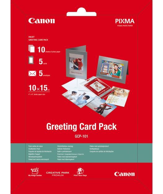 Canon Greeting Card Pack 4X6''