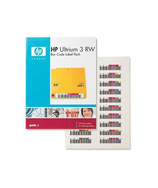 HPE Q2007A LTO3 Bakod Etiketi 100'lü Paket