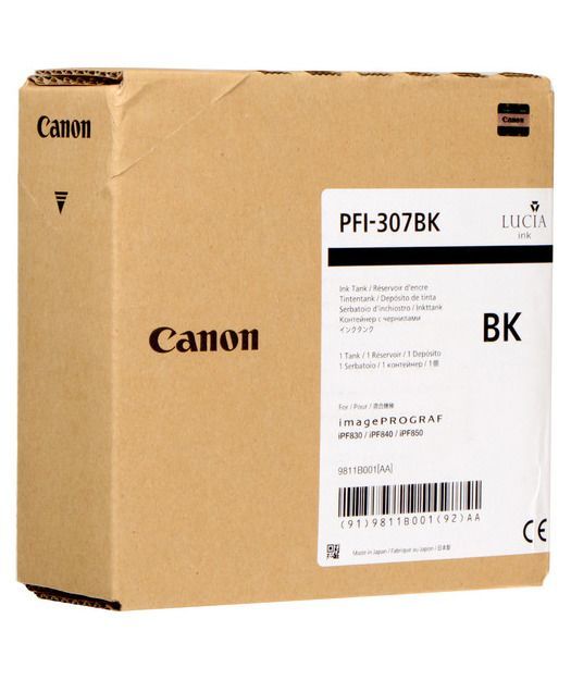 Canon PFI-307 Black Mürekkep Kartuş 9811B001
