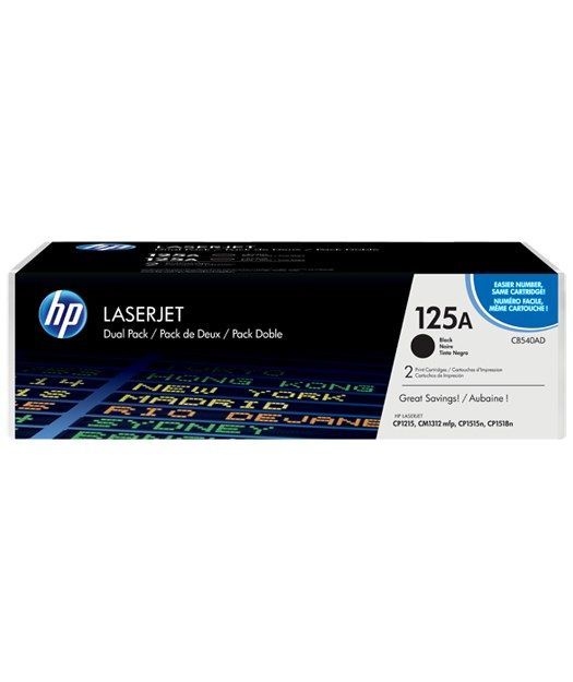 HP CB540AD Black Toner Kartuş