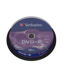 Verbatim Dvd+R 16X 4,7gb.10'lu Cake box