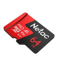 Netac Micro SD Card 64 GB Pro with Adapter