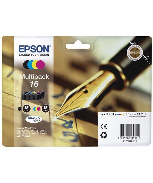 Epson 162640 B/C/M/Y Mürekkep Kartuş